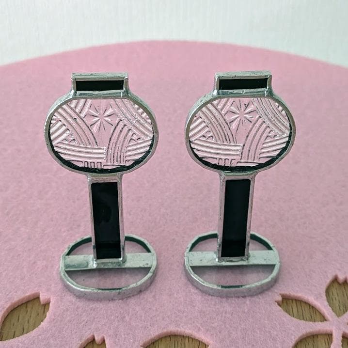 ステンドグラス　お雛様とぼんぼり