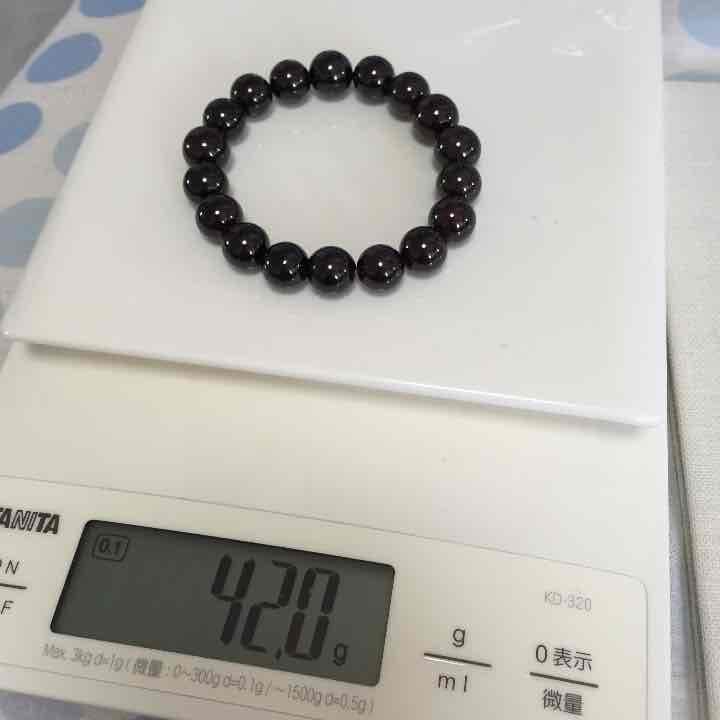ガーネット10mmブレスレット