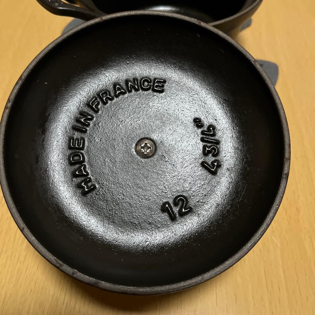 STAUB ラ・ココット・デ・シェフ 黒