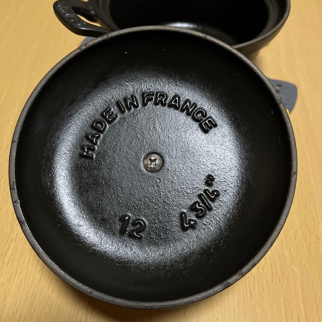 STAUB ラ・ココット・デ・シェフ 黒