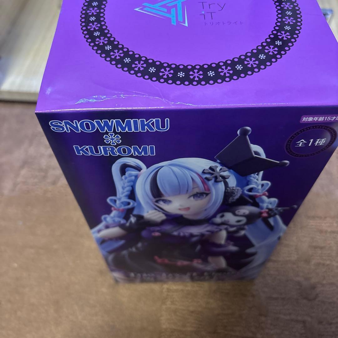 Trio-Try-iT Figureー雪ミク×クロミーフィギュア