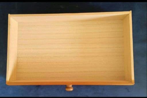 木製裁縫箱　小物入れ　昭和レトロ　ソーイングBOX　薔薇モチーフ　アンティーク