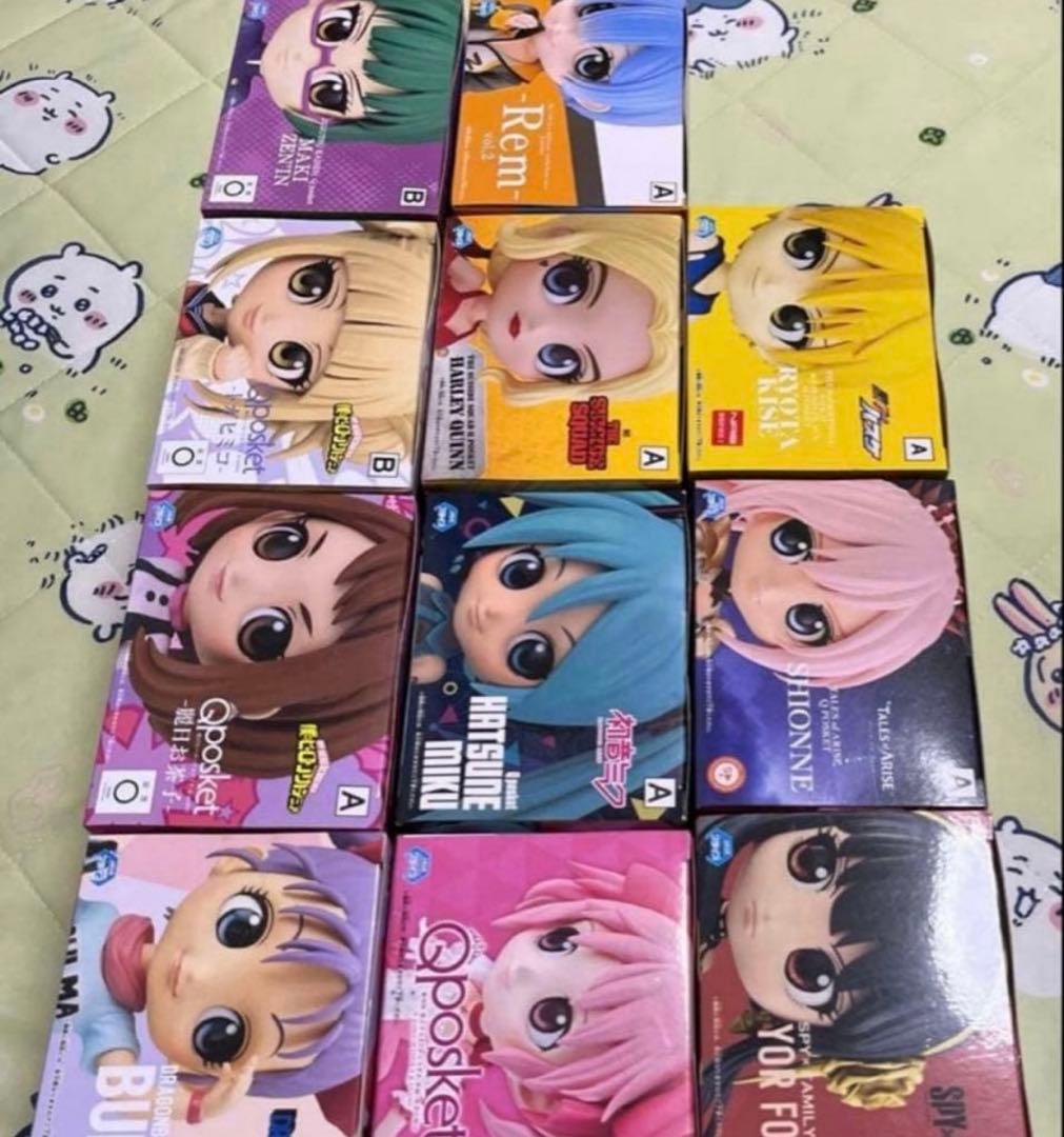 qposket フィギュア まとめ売り11個セット