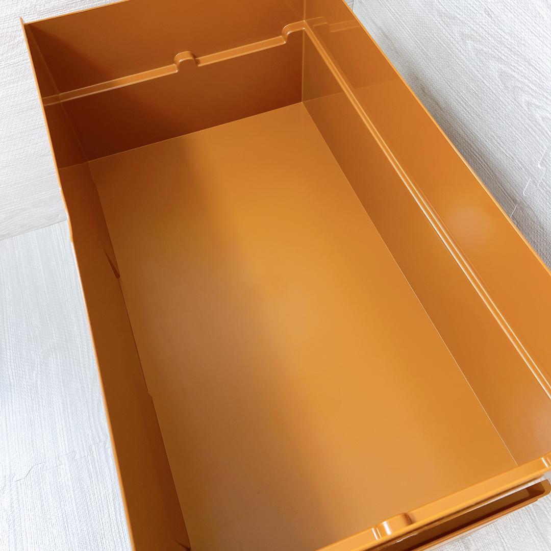 【良品✨送料無料】タッパーウェア　スーパーチェストワイド　引出し1段 ②