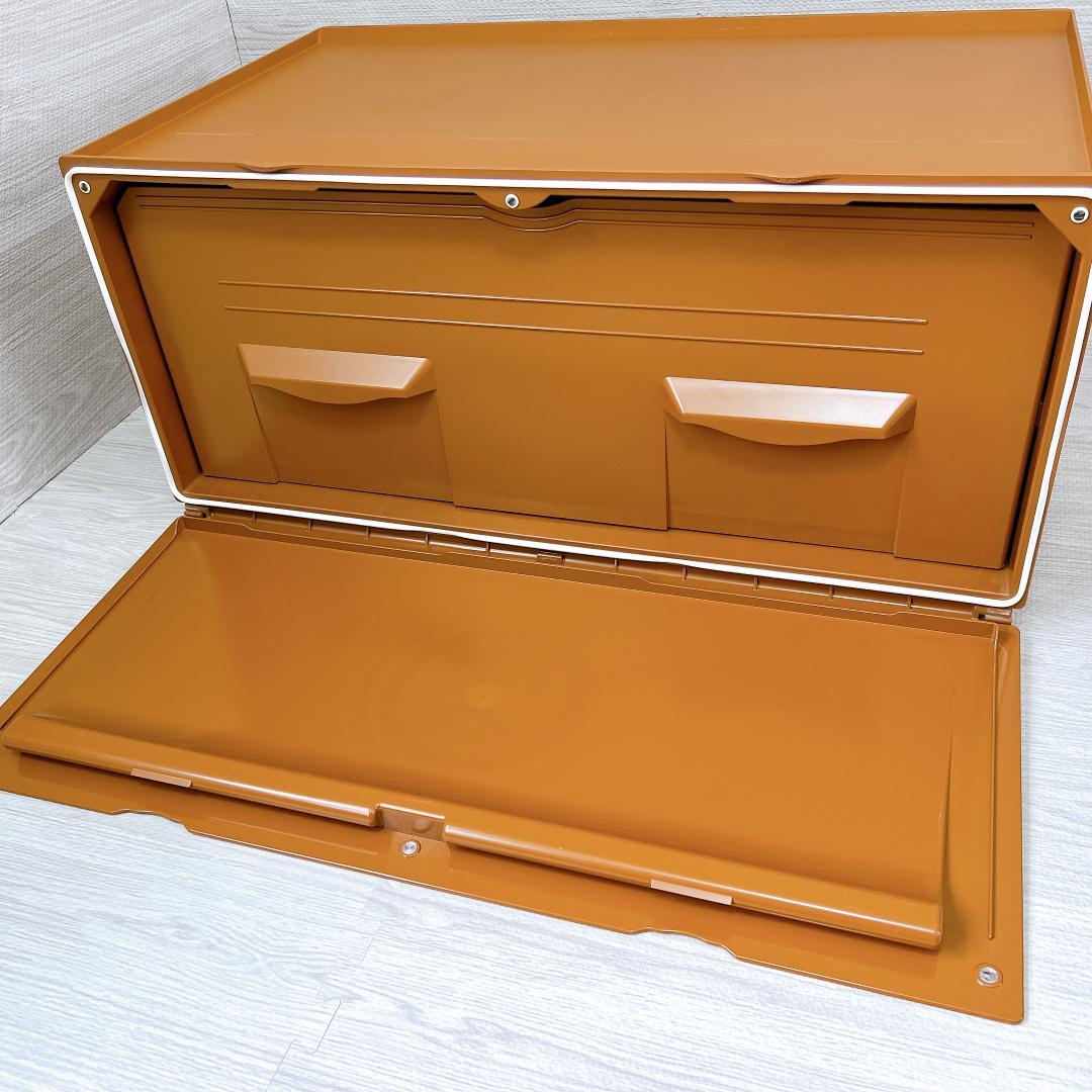 【良品✨送料無料】タッパーウェア　スーパーチェストワイド　引出し1段 ②