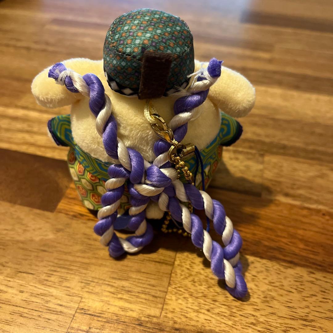 ポムポムプリン 歌舞伎　サンリオ　ピューロランド　キーホルダー　ぬいぐるみ