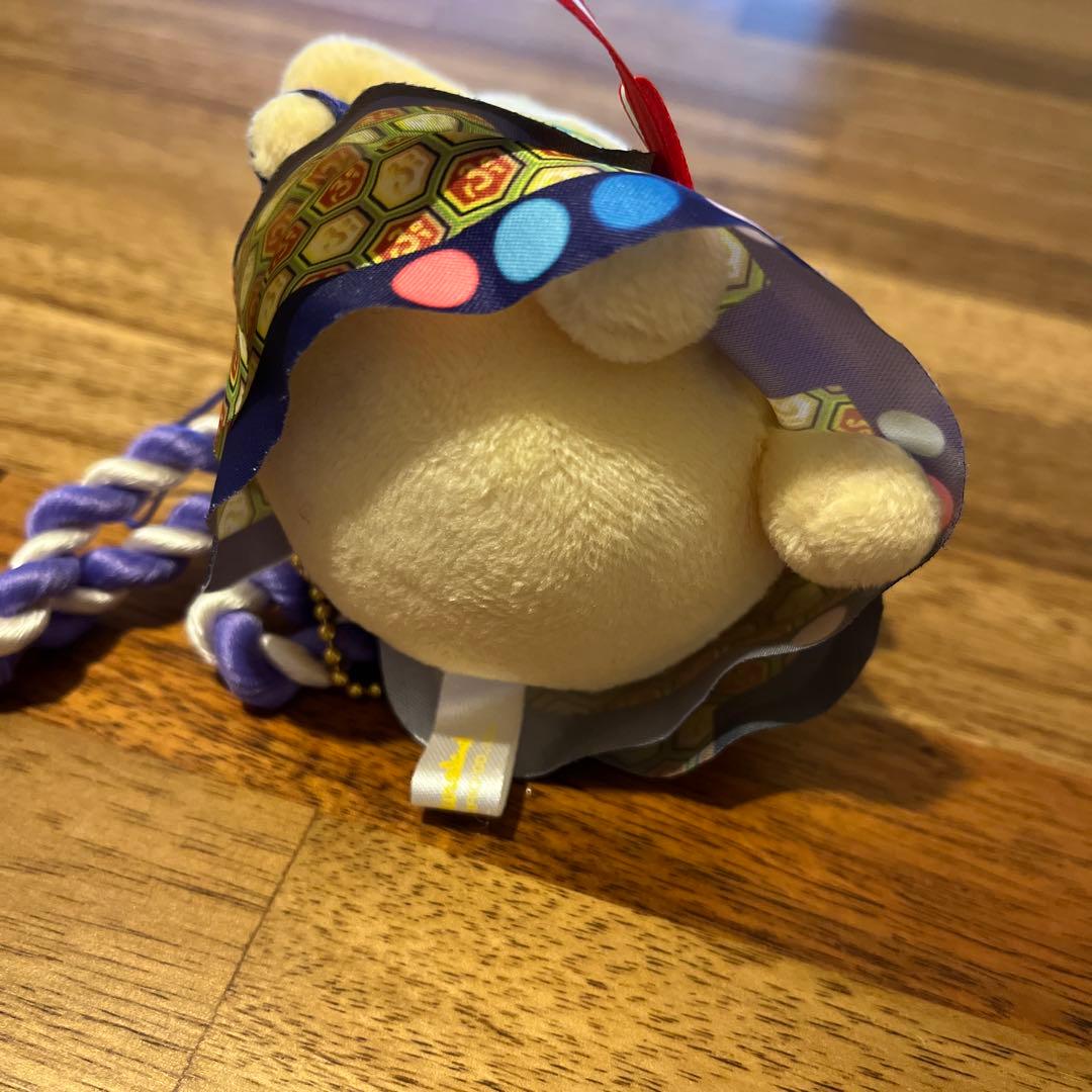 ポムポムプリン 歌舞伎　サンリオ　ピューロランド　キーホルダー　ぬいぐるみ