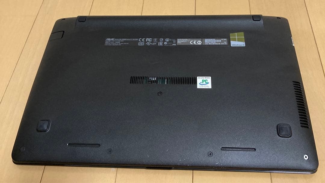 ASUS ノートパソコン x200m 黒色