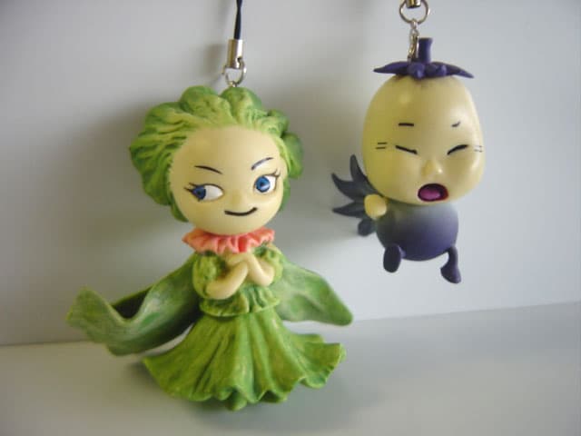 ★Gzk15IZ　やさいのようせいストラップ全4種