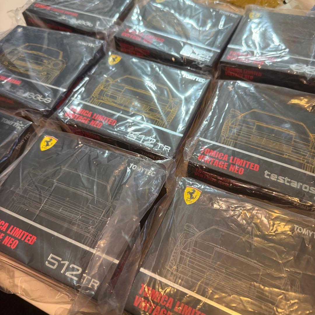 トミカリミテッドヴィンテージ フェラーリ 9台セット