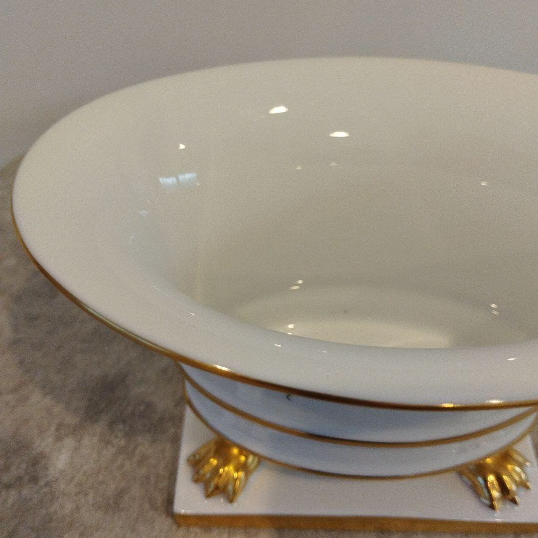 ヘレンド　フラワーベース　インテリア　楕円形　置物