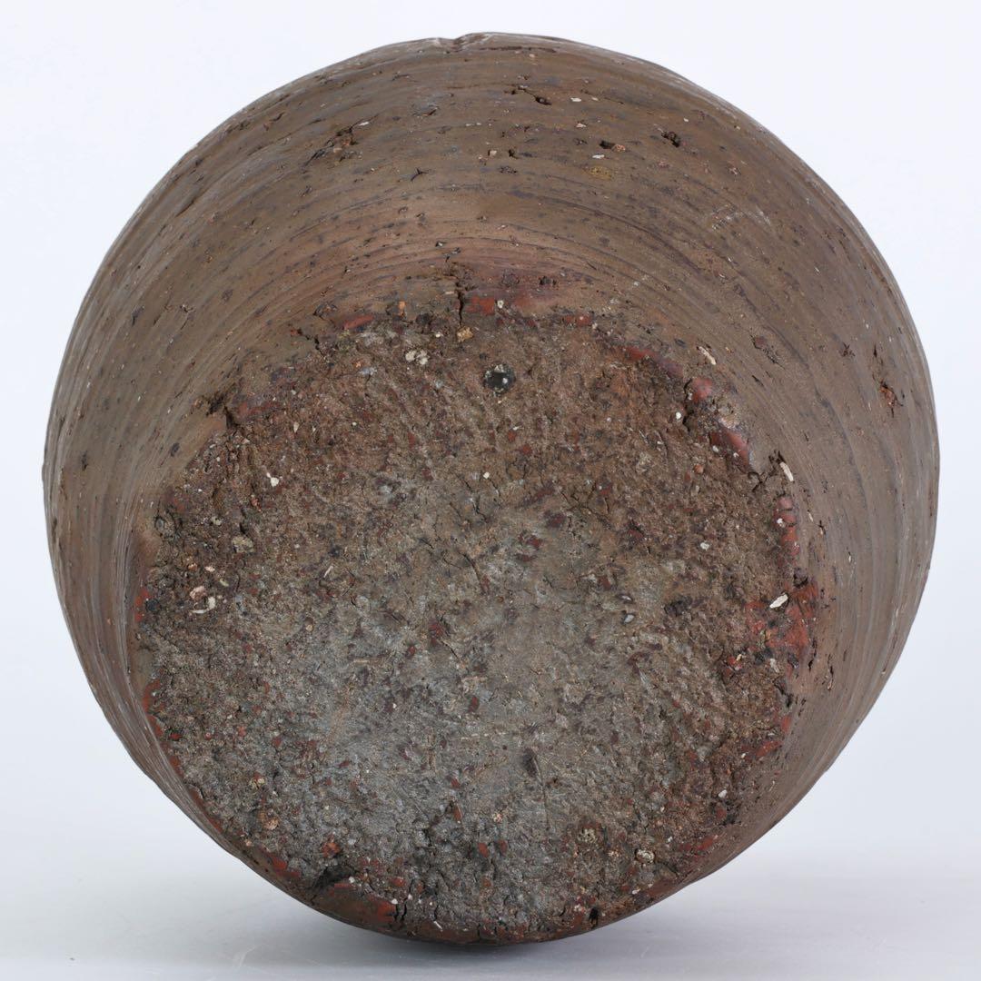 古備前 三耳壺 桃山〜江戸初期頃 時代壺 日本古陶磁 時代箱付 古美術 骨董品