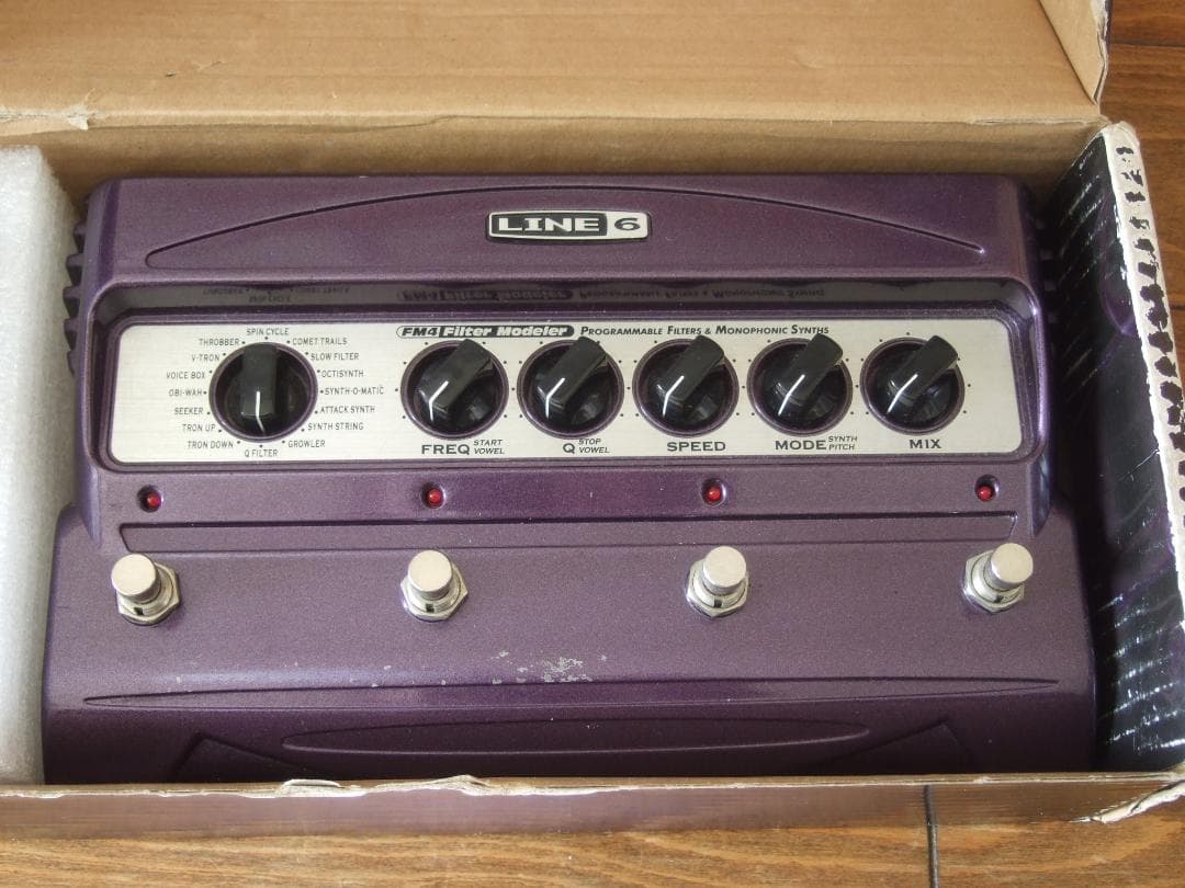 LINE6 FM4 純正アダプター付属 Filter Modeler
