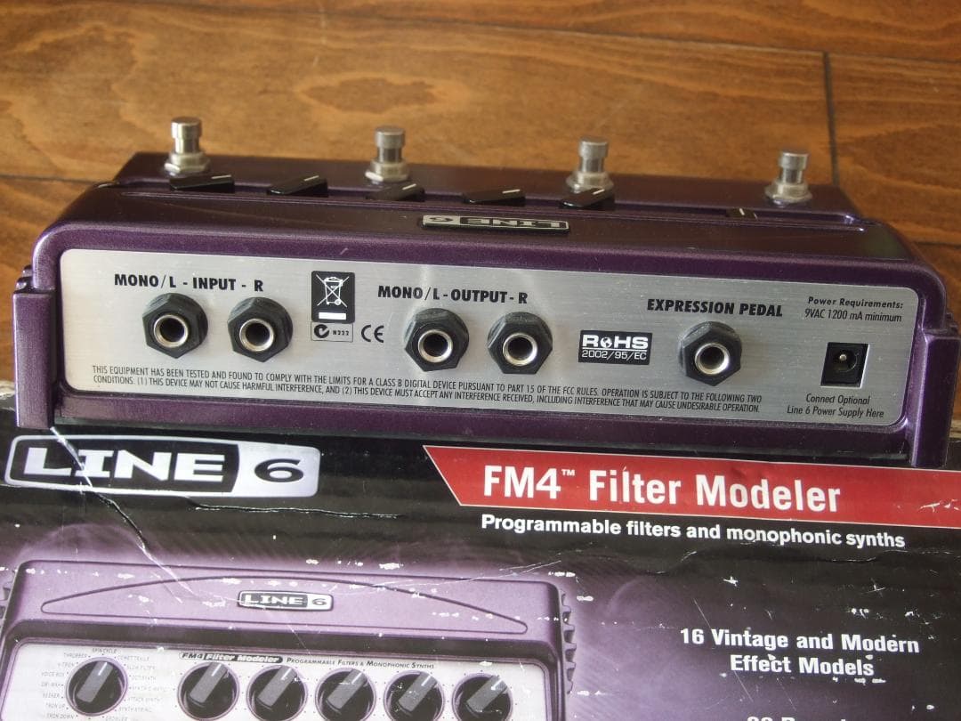 LINE6 FM4 純正アダプター付属 Filter Modeler