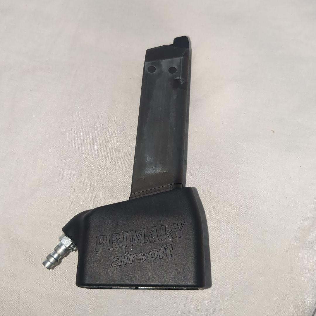 primary airsoft グロック用m4マガジン使用　外部ソースアダプター