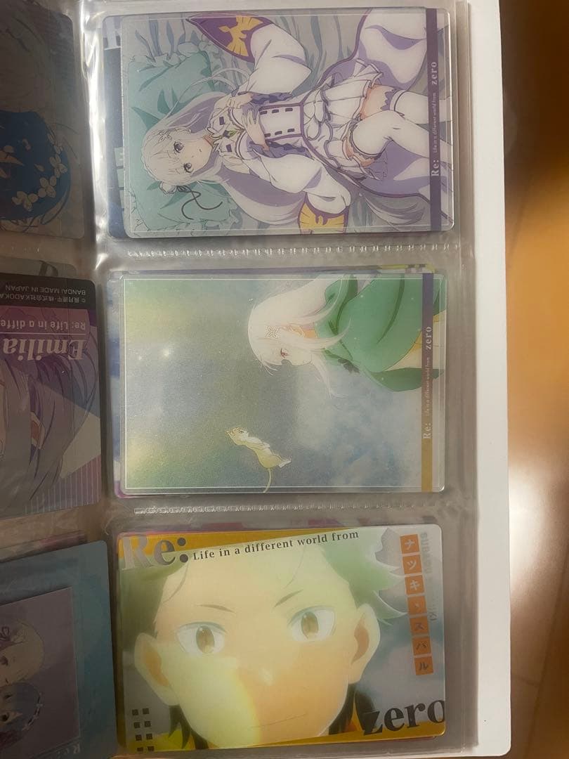Re:ゼロから始める異世界生活 キャラクターカード 全22枚