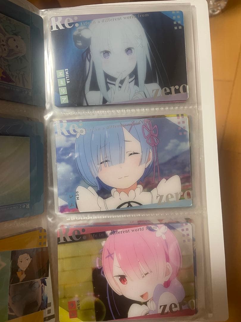 Re:ゼロから始める異世界生活 キャラクターカード 全22枚