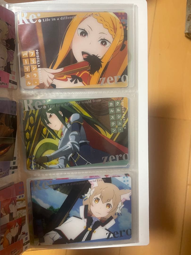 Re:ゼロから始める異世界生活 キャラクターカード 全22枚