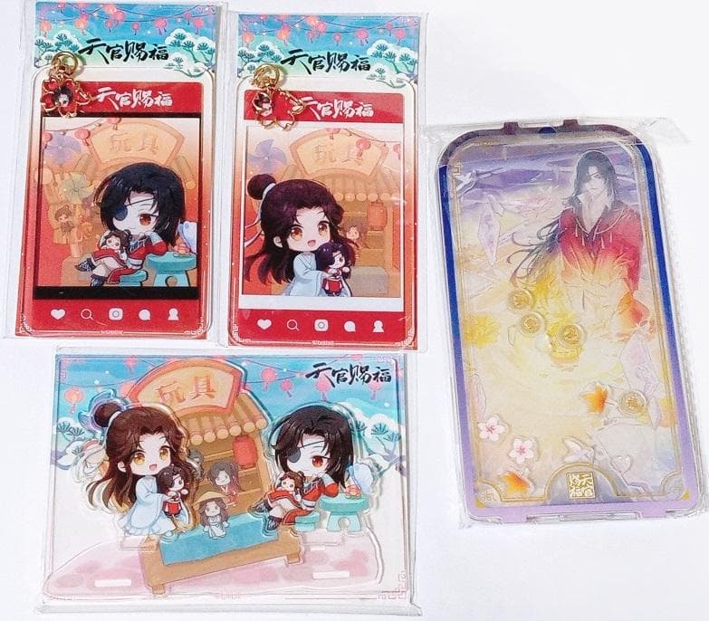 天官賜福　限定　アクリルスタンド　アクキー　ポストカード　アクスタ　カフェ