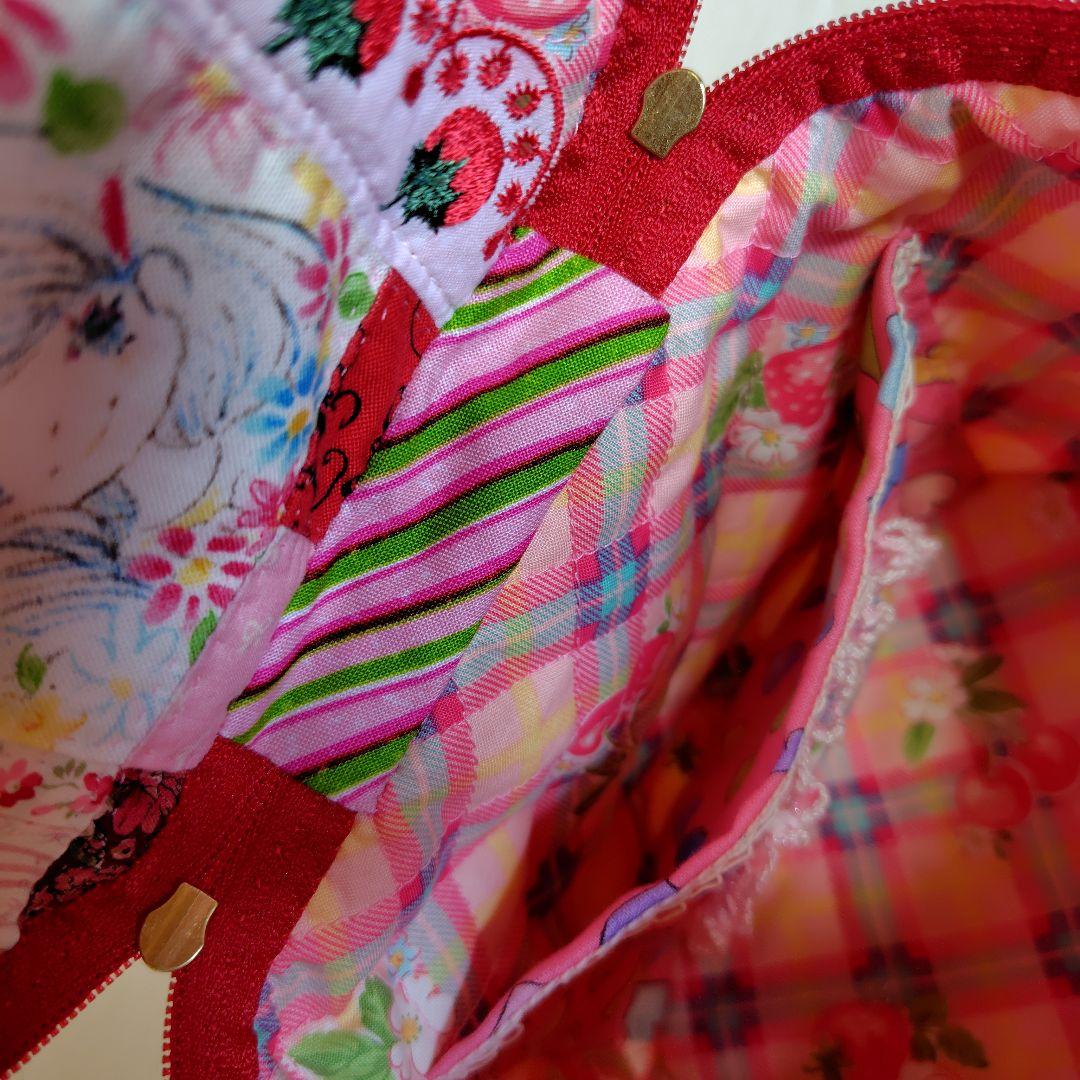 ロマンズアイ　バニティポーチ　ハンドメイド