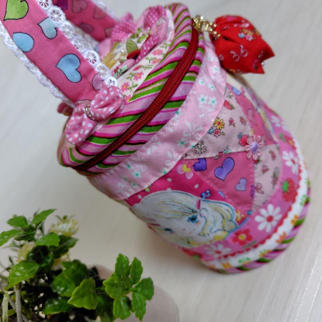 ロマンズアイ　バニティポーチ　ハンドメイド