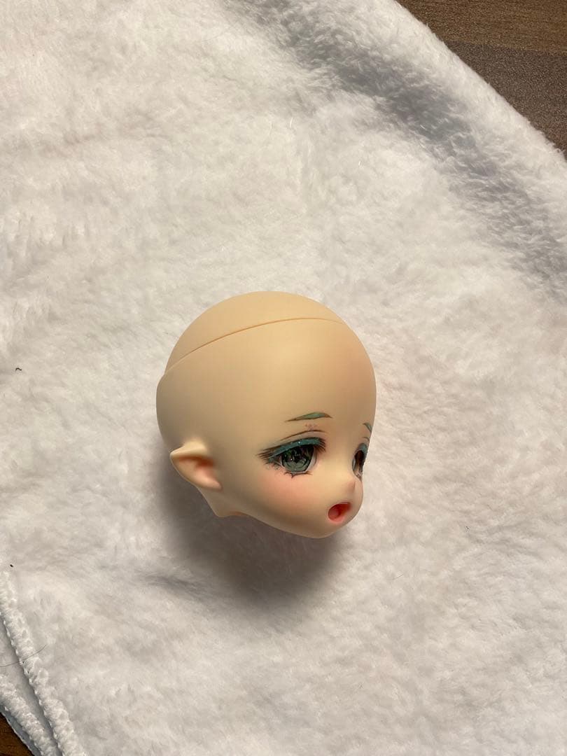 ◆キラルっ子◆　imomodoll1/6 ヘッド+アイ奶霜色(セミホワイト）海音