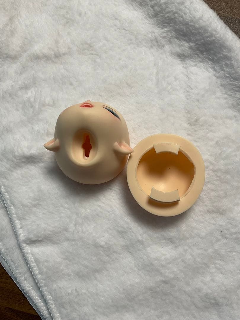 ◆キラルっ子◆　imomodoll1/6 ヘッド+アイ奶霜色(セミホワイト）海音