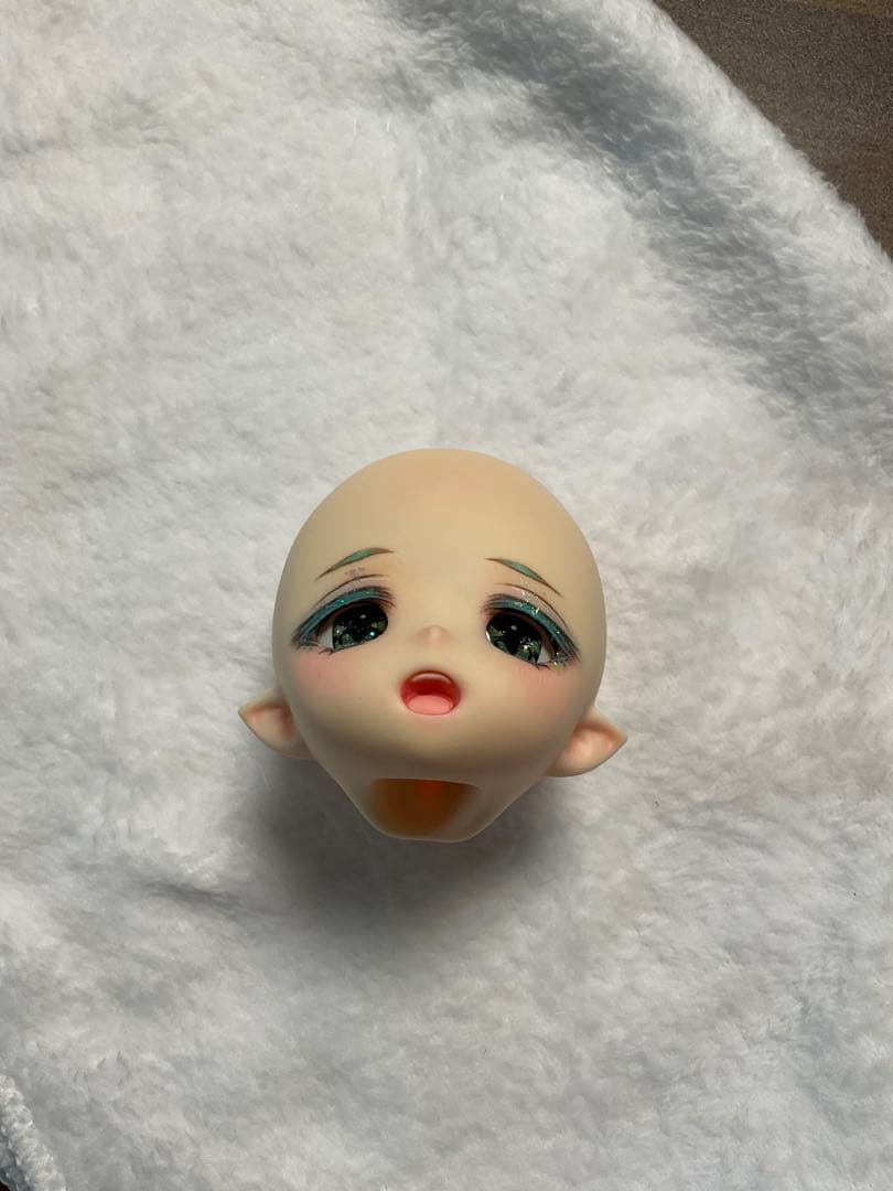 ◆キラルっ子◆　imomodoll1/6 ヘッド+アイ奶霜色(セミホワイト）海音