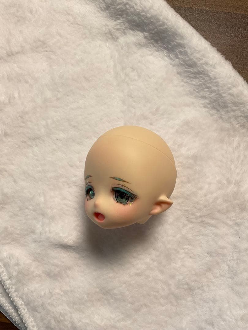 ◆キラルっ子◆　imomodoll1/6 ヘッド+アイ奶霜色(セミホワイト）海音