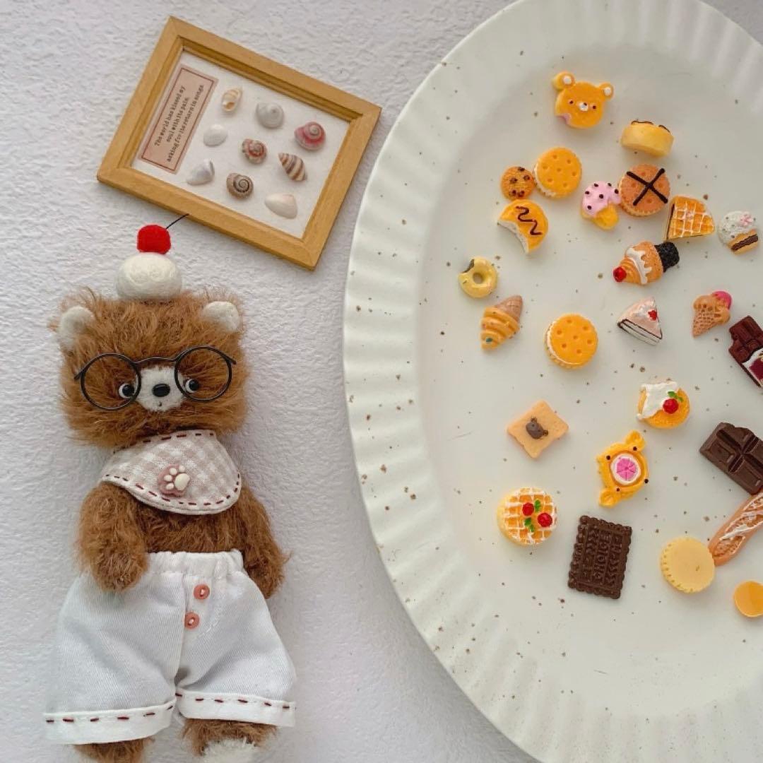 大きい熊・小さい熊 アーティストベア テディベア 海外作家様 ハンドメイド 置物