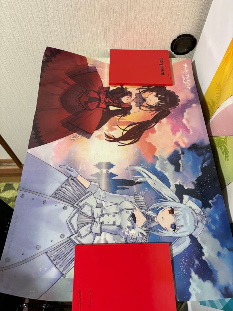 デート・ア・バレット特典+時崎狂三タペストリーとアクリルキーホルダー