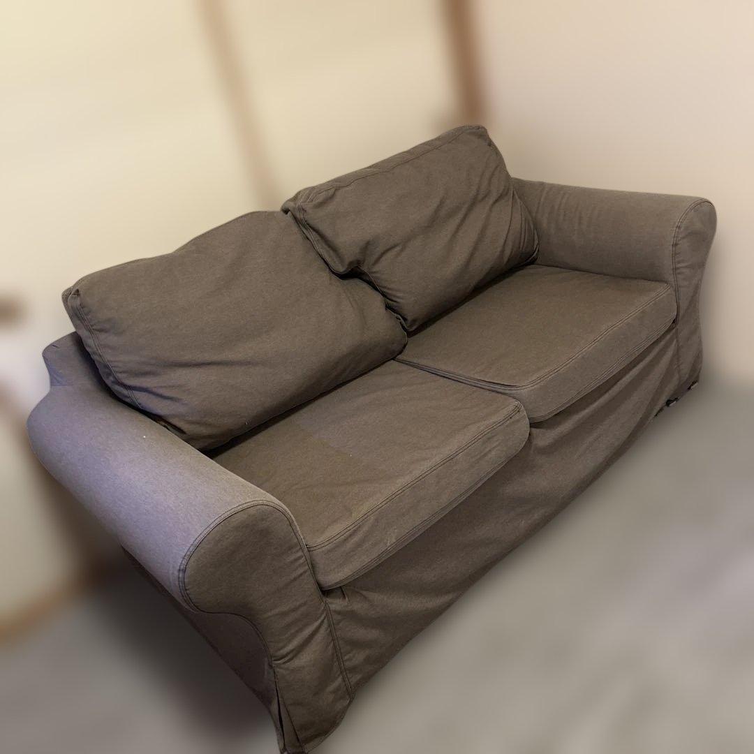 【ゆ】送料込！IKEA ソファ　人気のエークトルプ