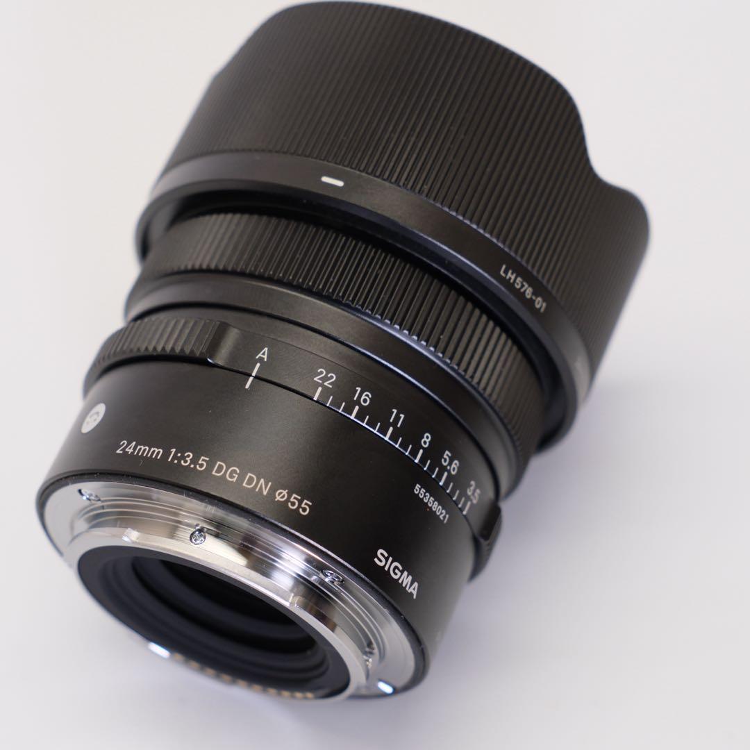 【美品】SIGMA 24mm F3.5 DG DN シグマ ソニーEマウント用