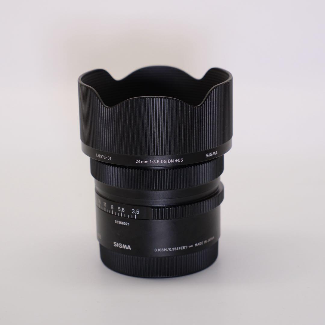 【美品】SIGMA 24mm F3.5 DG DN シグマ ソニーEマウント用