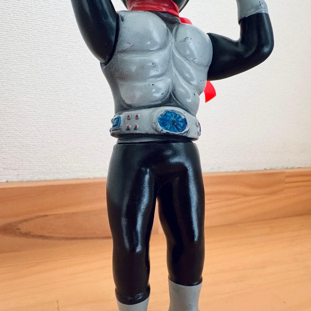 【無版権 パチ】盆踊りライダー 当時物 ソフビ　26001