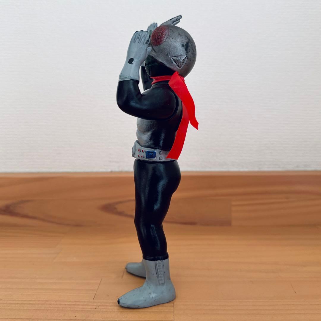 【無版権 パチ】盆踊りライダー 当時物 ソフビ　26001