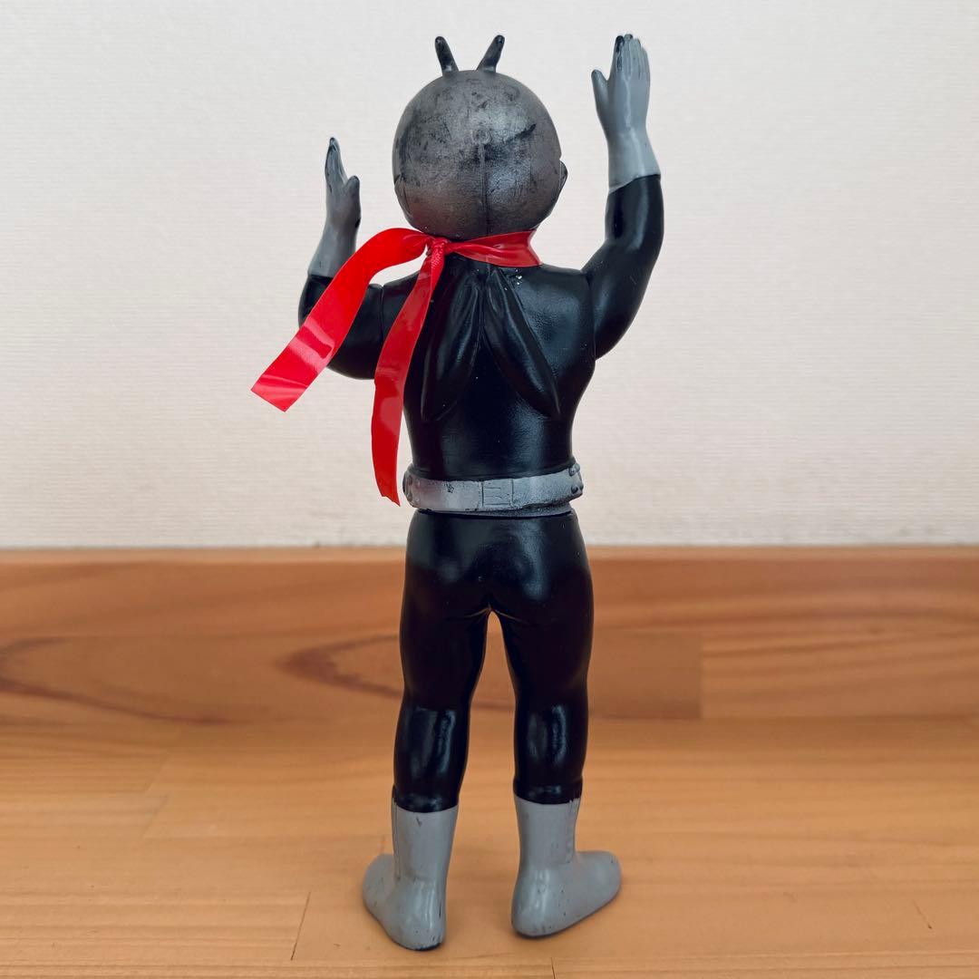 【無版権 パチ】盆踊りライダー 当時物 ソフビ　26001