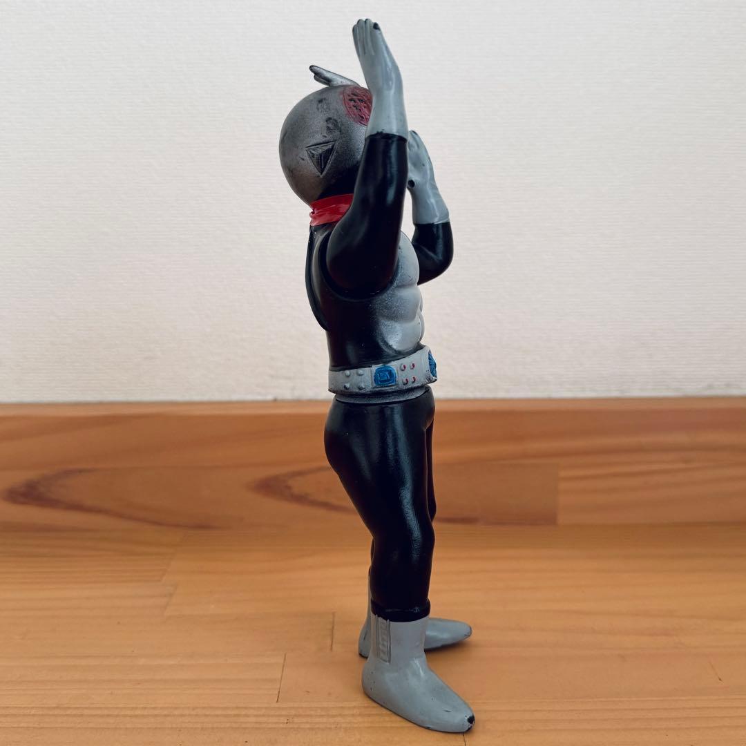 【無版権 パチ】盆踊りライダー 当時物 ソフビ　26001