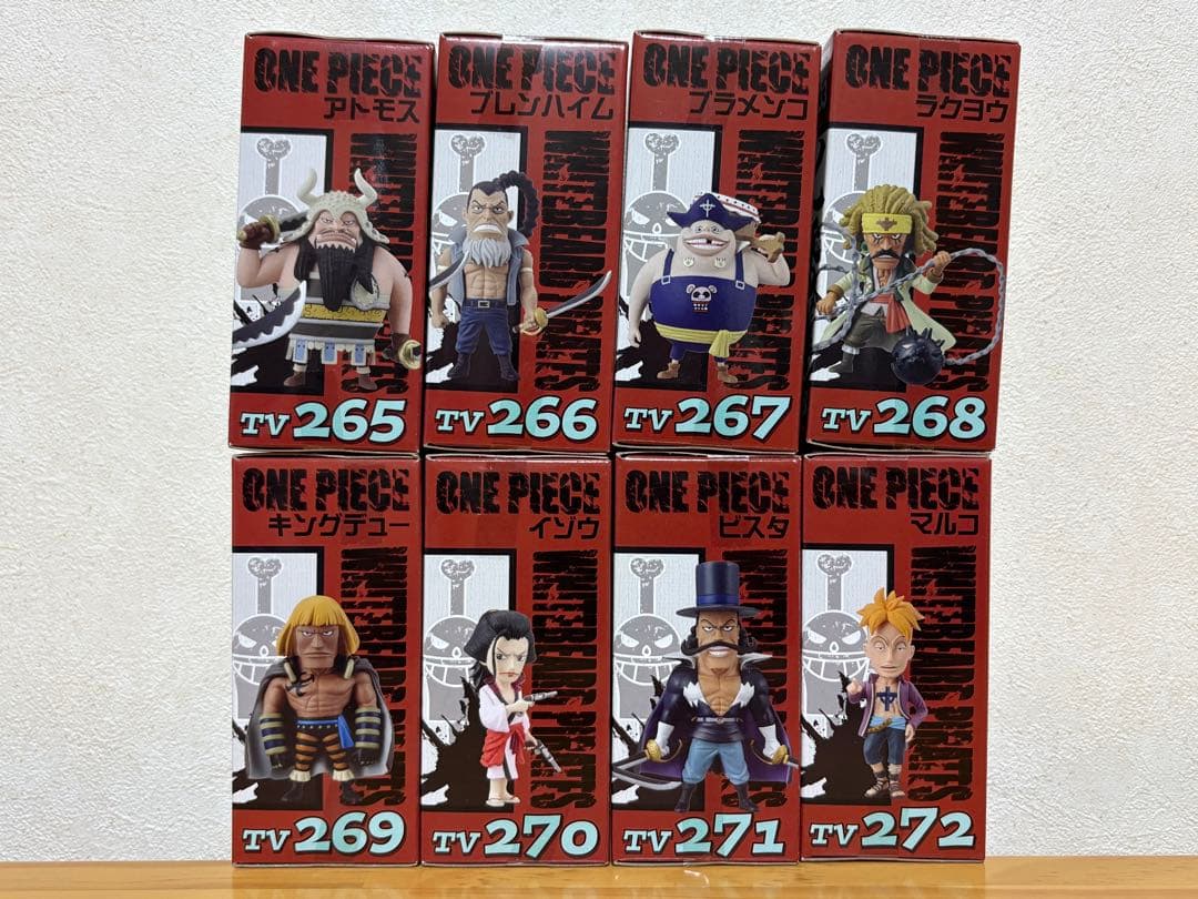 【未開封】ワンピース ワーコレ 白ひげ海賊団 vol.32 vol.33 17種