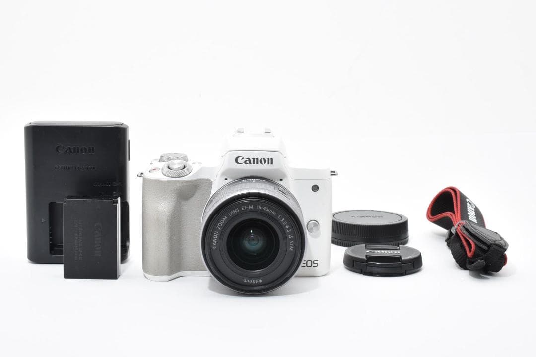 美品 CANON EOS KISS M2 EF-M 15-45mm IS STM