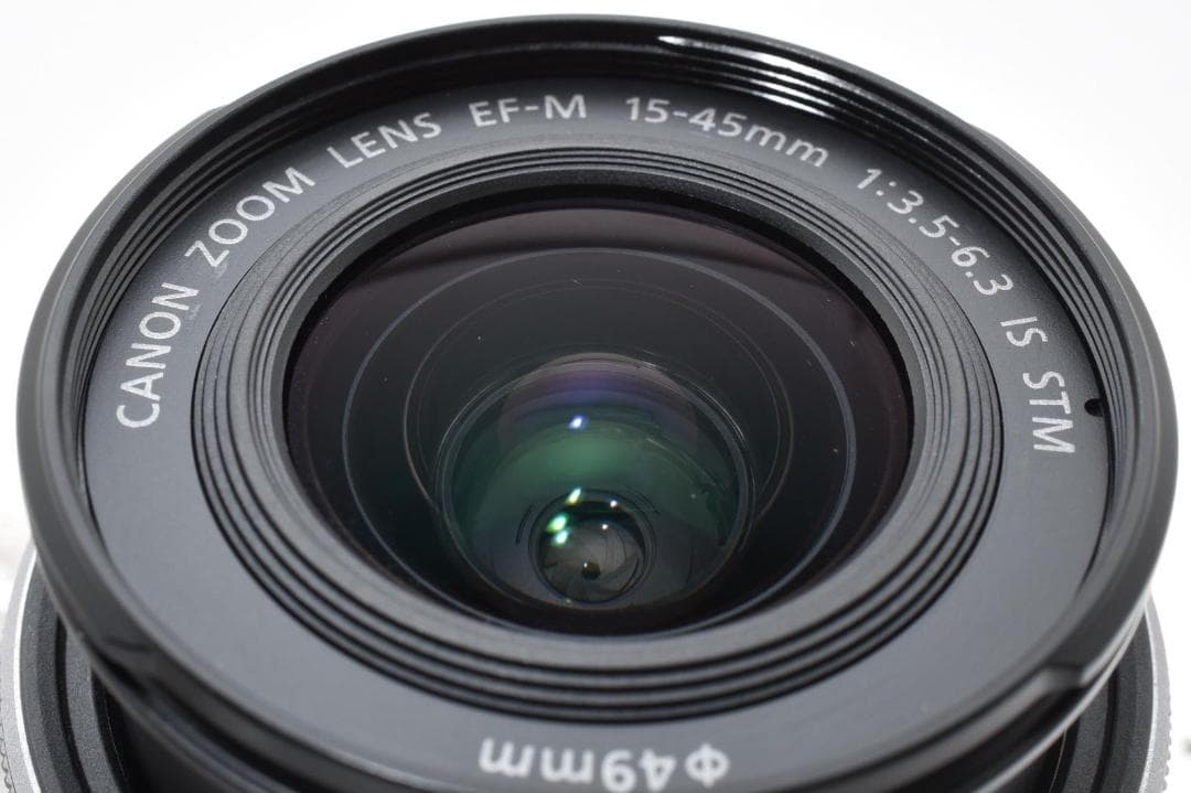 美品 CANON EOS KISS M2 EF-M 15-45mm IS STM