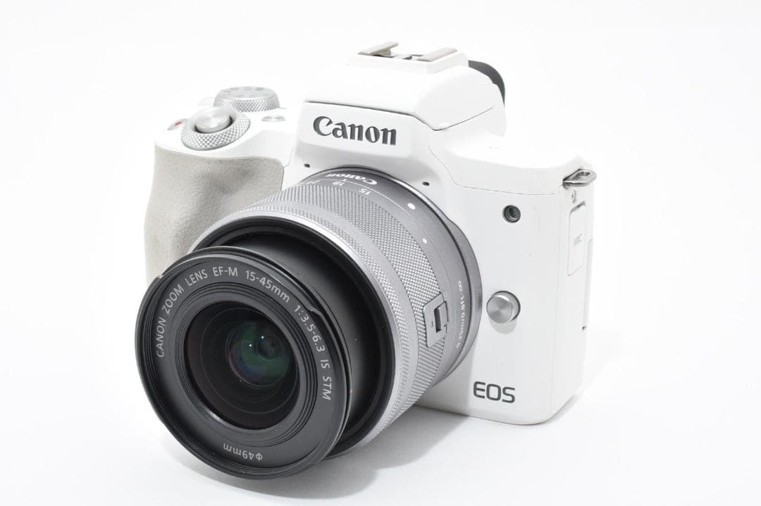 美品 CANON EOS KISS M2 EF-M 15-45mm IS STM