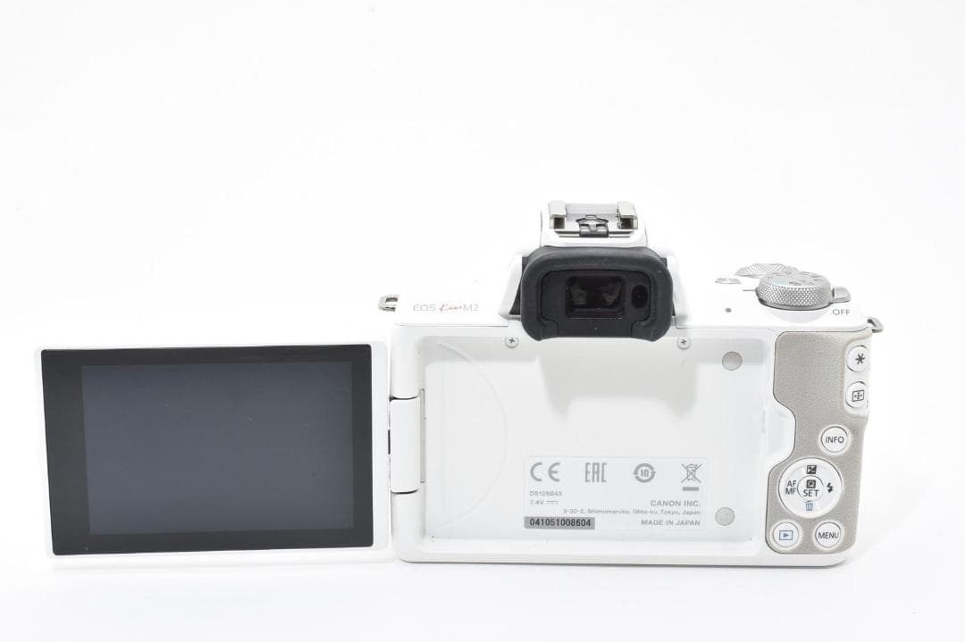 美品 CANON EOS KISS M2 EF-M 15-45mm IS STM