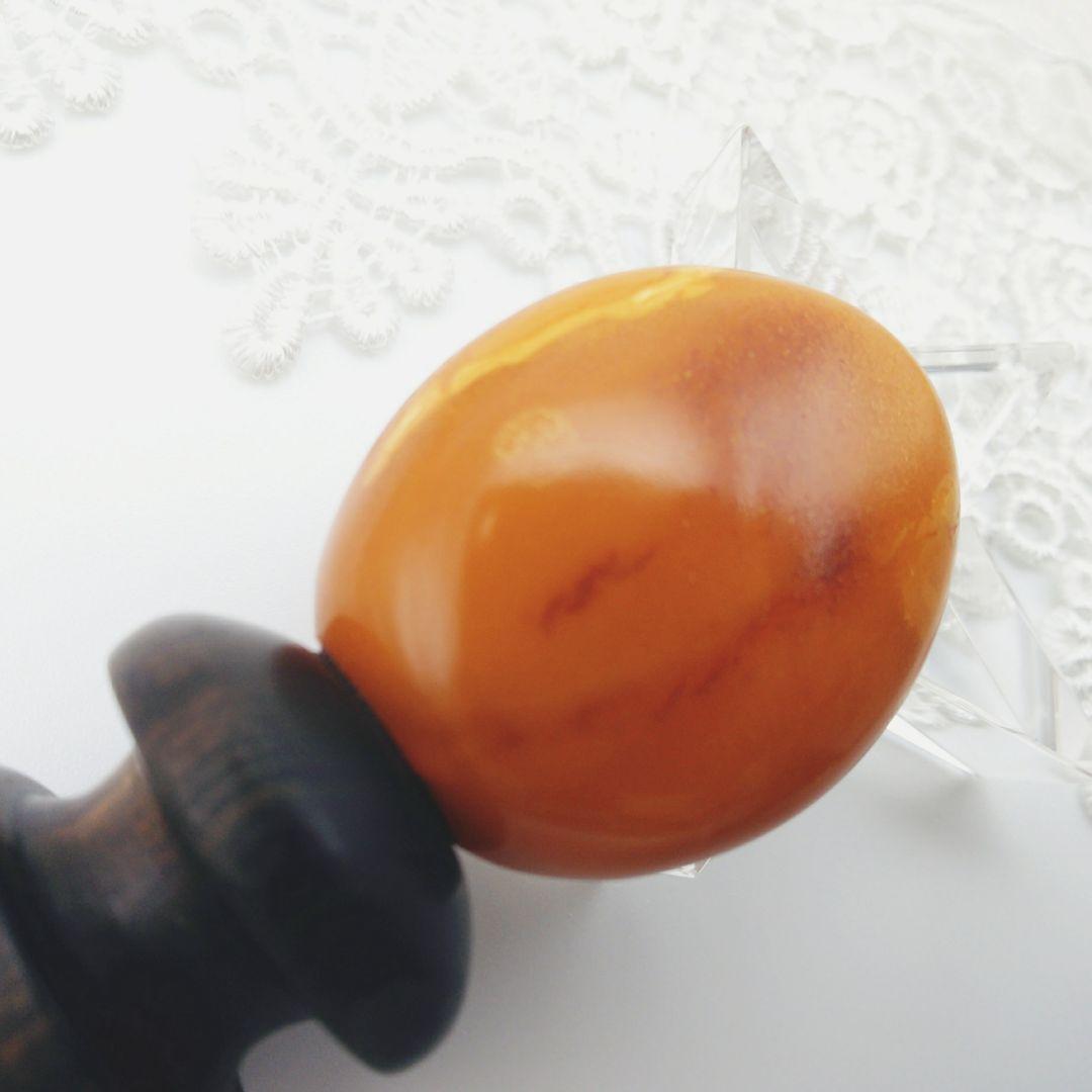 天然 琥珀 ワインキャップ(観賞用)