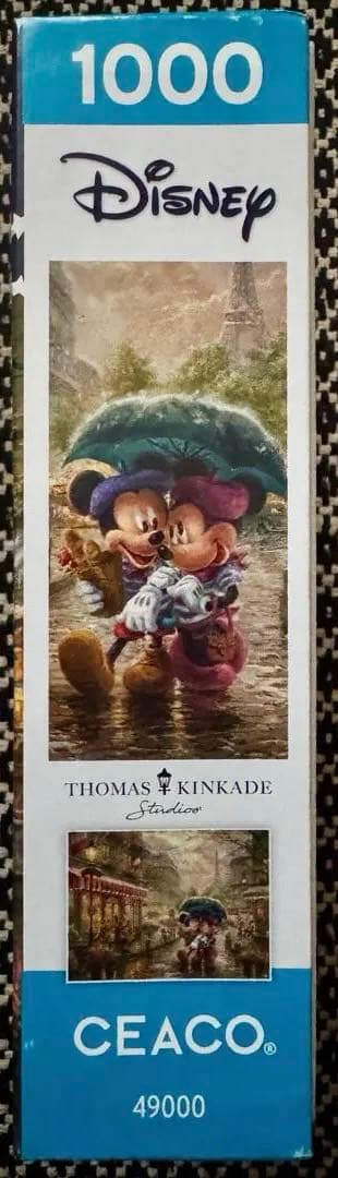 新品未開封 日本未発売 ディズニー 1000ピースパズル トーマス・キンケード