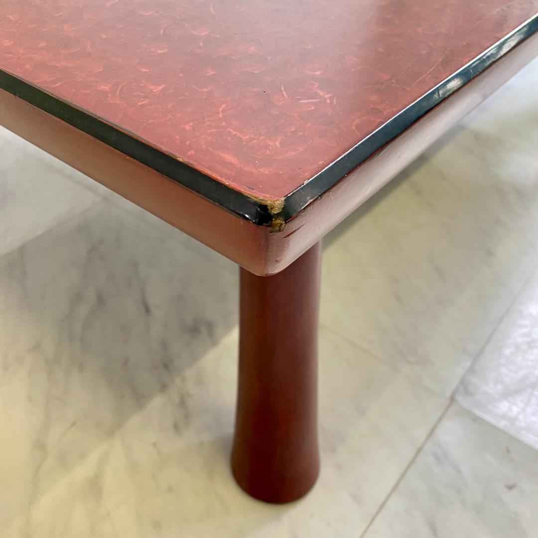 【森繁 MORISHIGE】昭和レトロ 木製 座卓 ローテーブル｜小振り