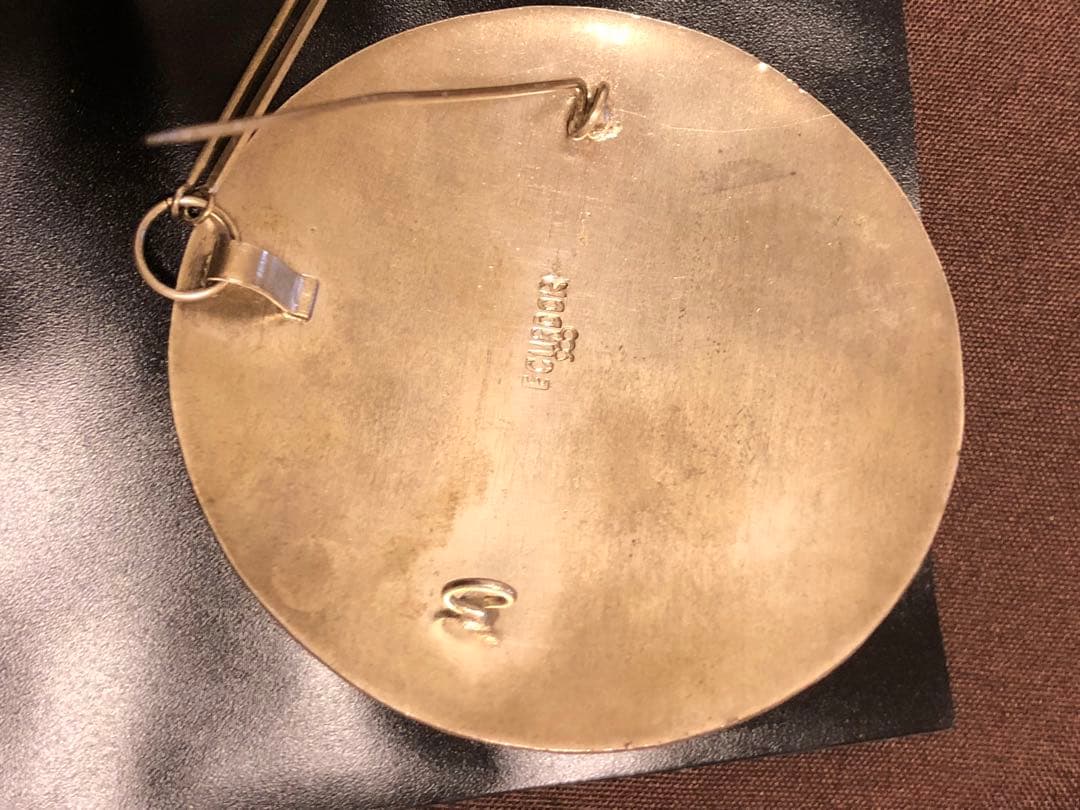 エクアドル製 銀製ペンダント900シルバネックレス