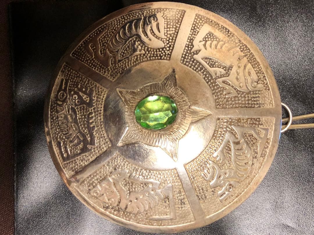 エクアドル製 銀製ペンダント900シルバネックレス