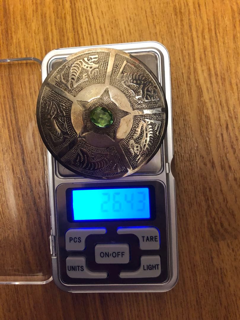 エクアドル製 銀製ペンダント900シルバネックレス