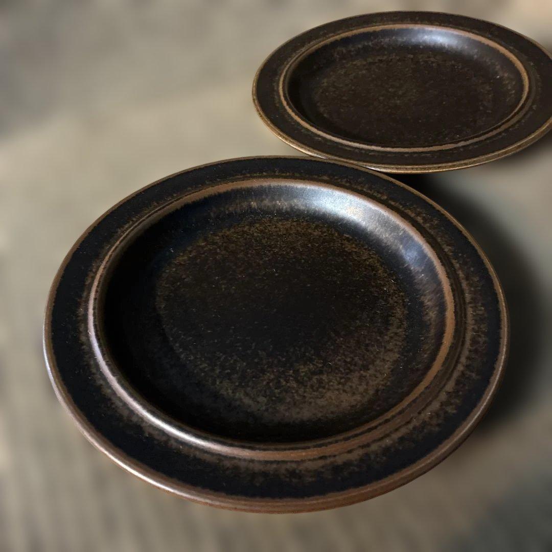 ★ロゴ有★ArabiaRuskaアラビアルスカ プレート2枚(17cm)②